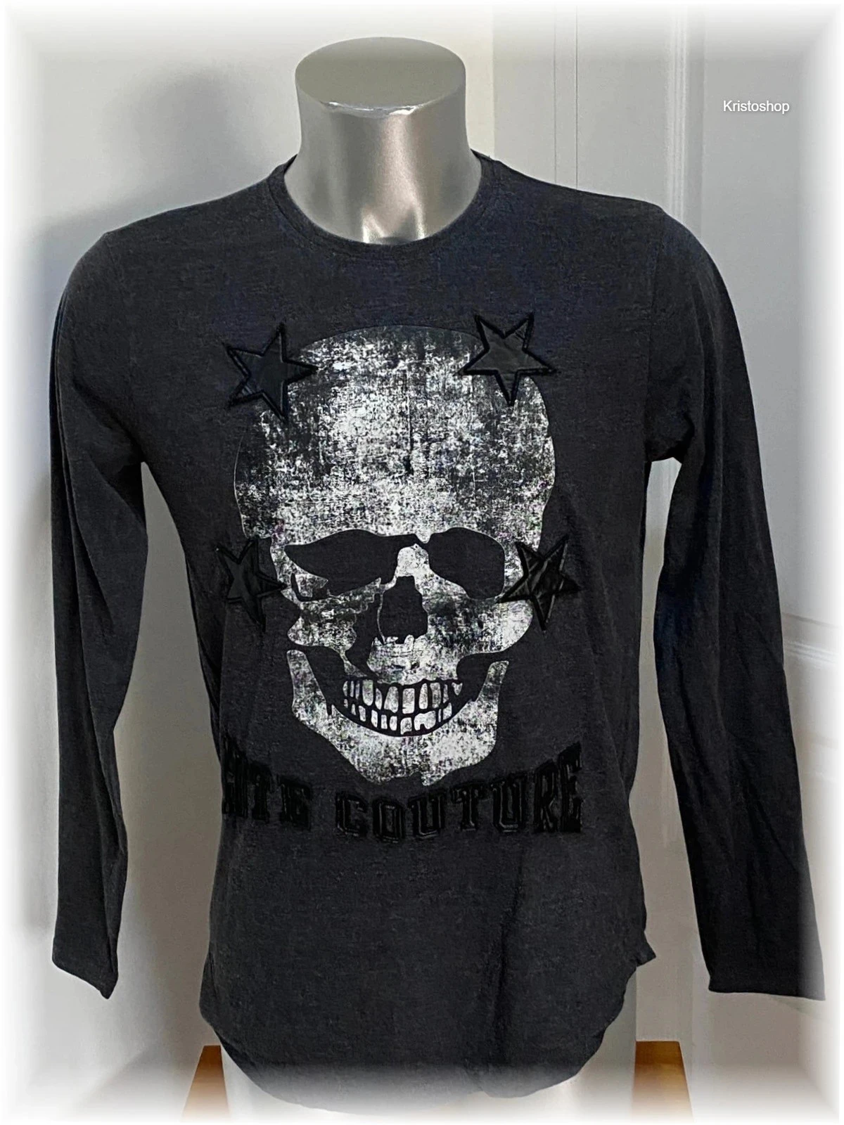 T-shirt Hite Couture manches longues Taille L 💀